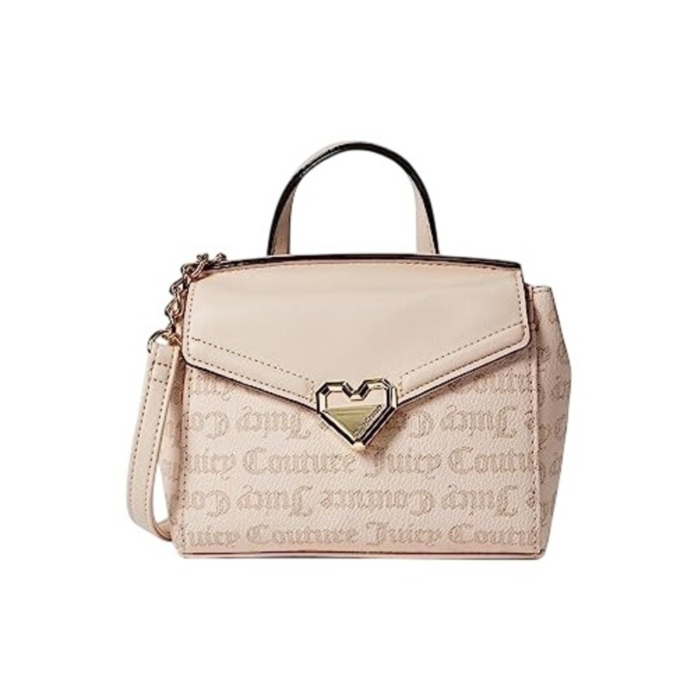 Juicy Couture Modern Chic Crossbody Sandstone Gothic Logo One Size Retail $ 79